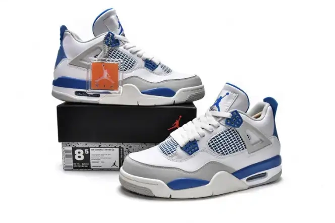 308497-105 Retro (2012) Military Blue Air 4 Jordan 0615